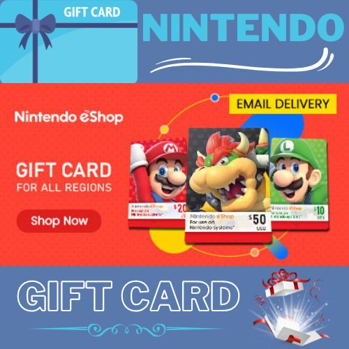 Unused Nintendo Gift Card Code-New Method